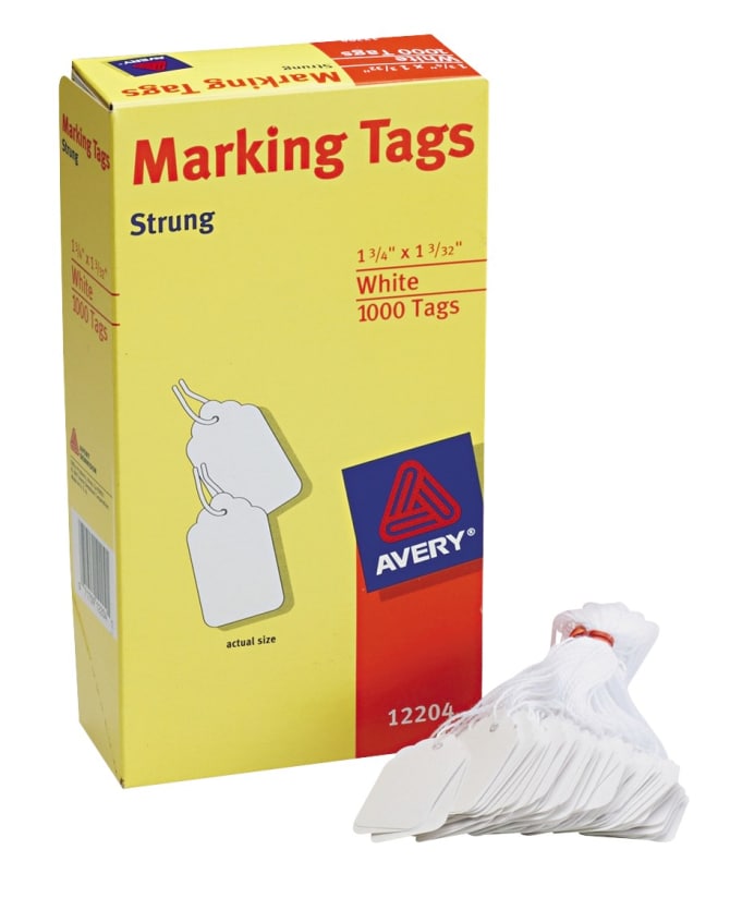 Avery Strung Strung Jewelry Tags, 100 Ct, 1 - Foods Co.