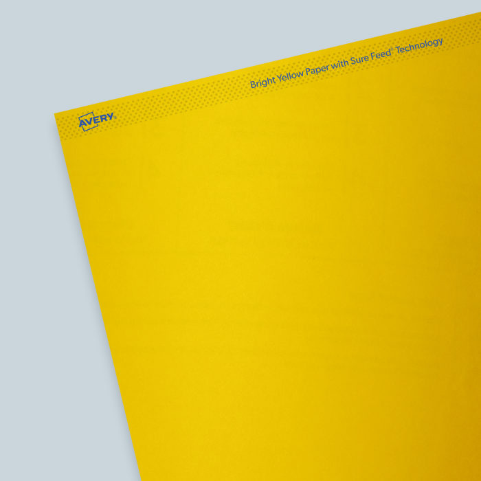 Bright Yellow Paper