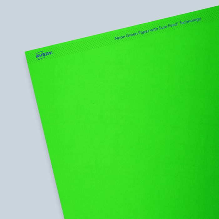 Neon Green Paper