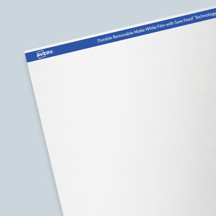 Durable Removable White Film