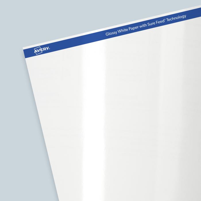 Glossy White Paper