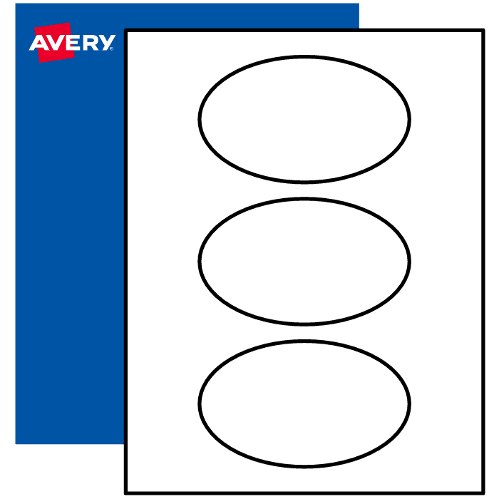 Blank Oval Labels Printable Oval Labels