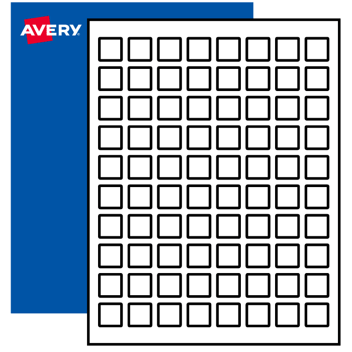 square 3/4" x 3/4"