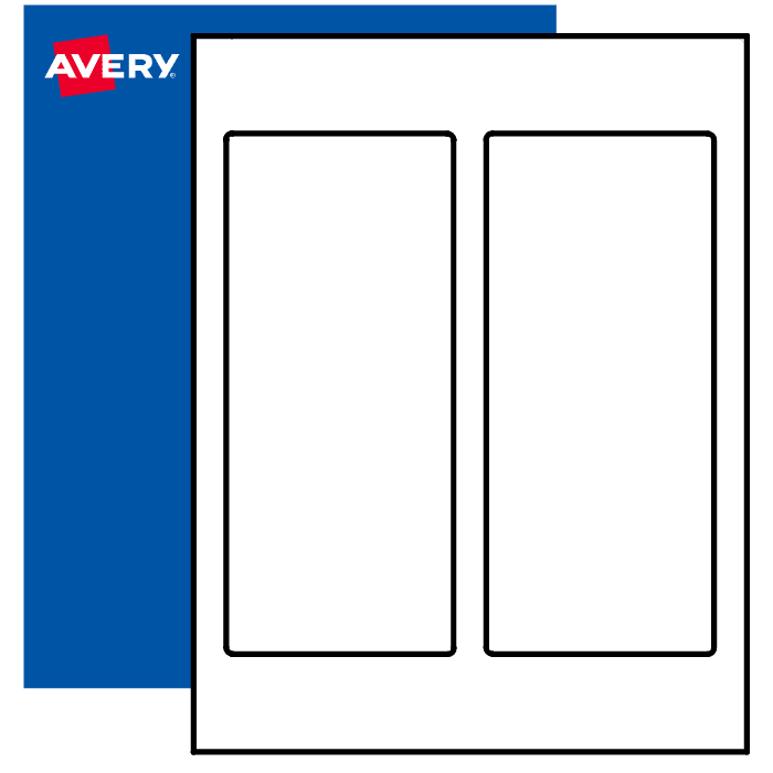 rectangle 8" x 3-1/2"