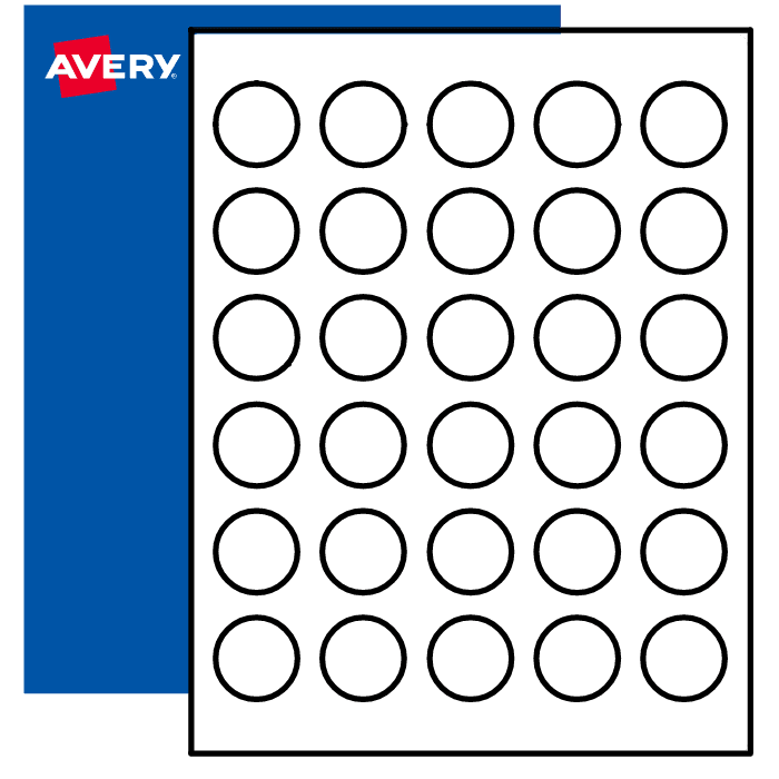 Printable Glossy Clear Labels - Transparent No-Label Look | Avery