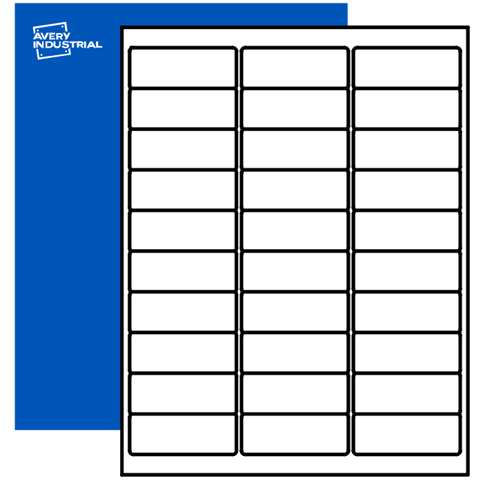 3 1 3 X 4 Printable Labels By The Sheet In 25 Materials Avery