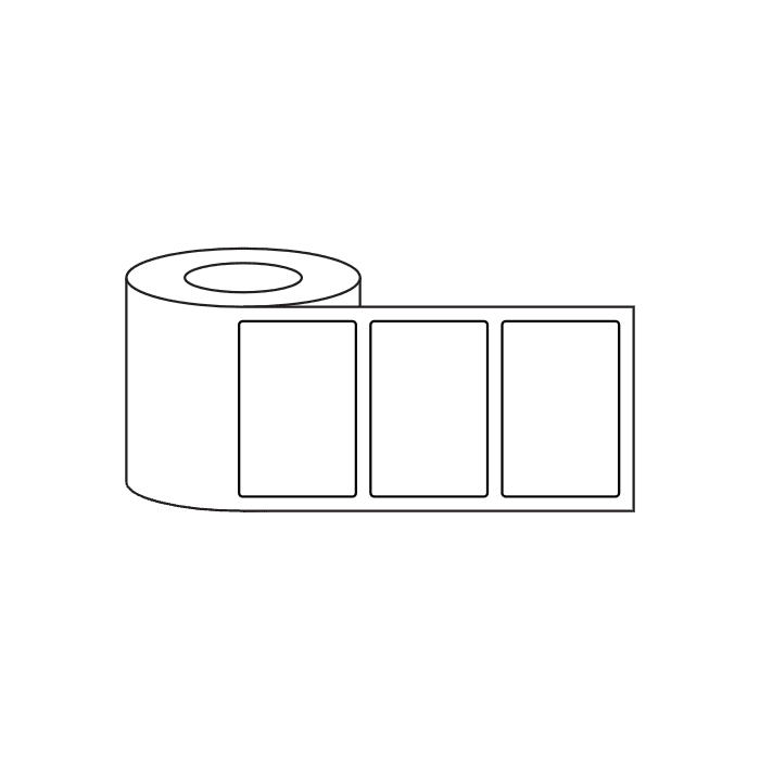 rectangle 3" x 2"