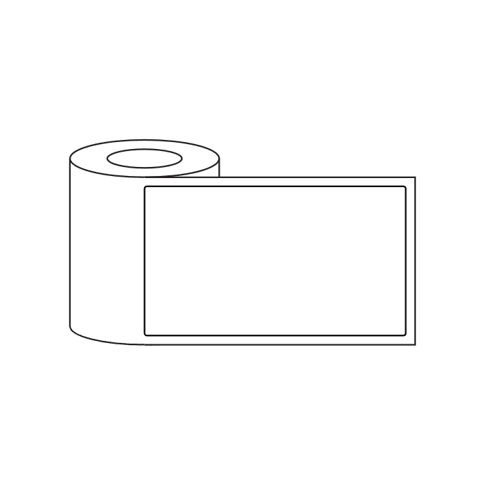 rectangle 4" x 7"
