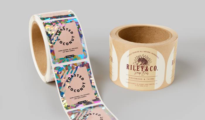 Custom Roll Labels