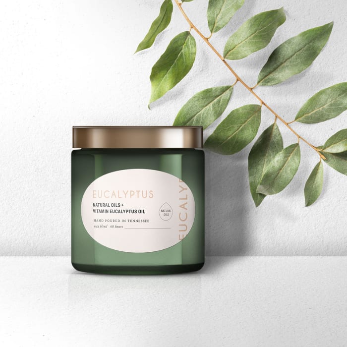 Oval Candle Label Templates
