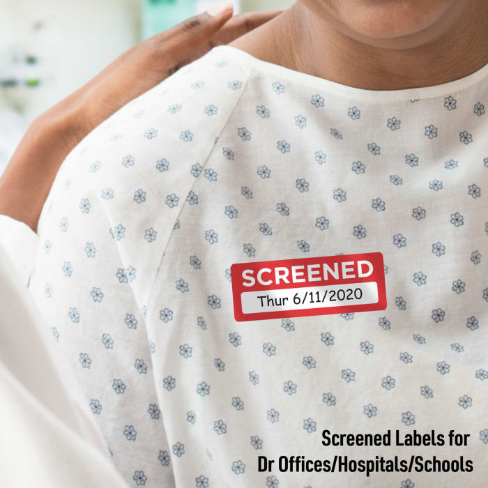 Healthcare  & Screening Labels