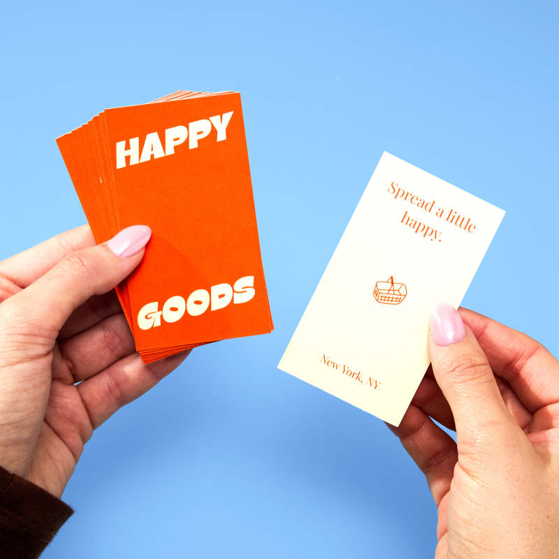 Avery Custom Printed Business Cards | Happy Goods Business Cards