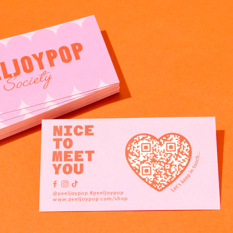 Avery WePrint Custom Business Cards | Peel Joy Pop Business Cards