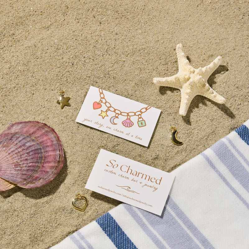 Avery Custom Business Cards | So Charmed Business Cards