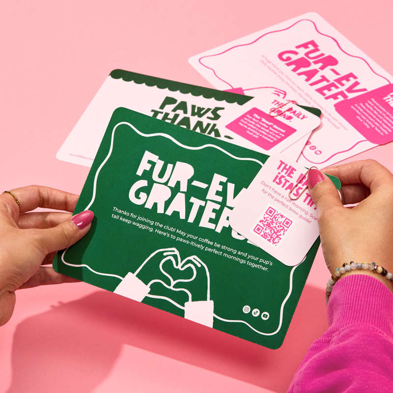 Avery Custom Printed Postcards | Wooffee Postcards