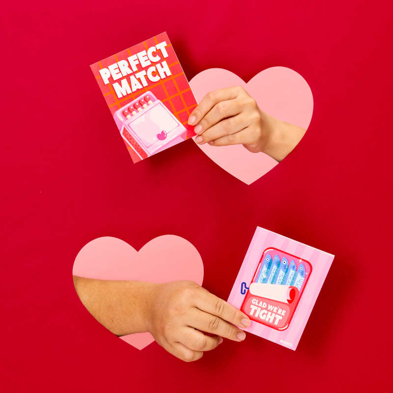 Avery WePrint Custom Greeting Cards | Valentine's Cards