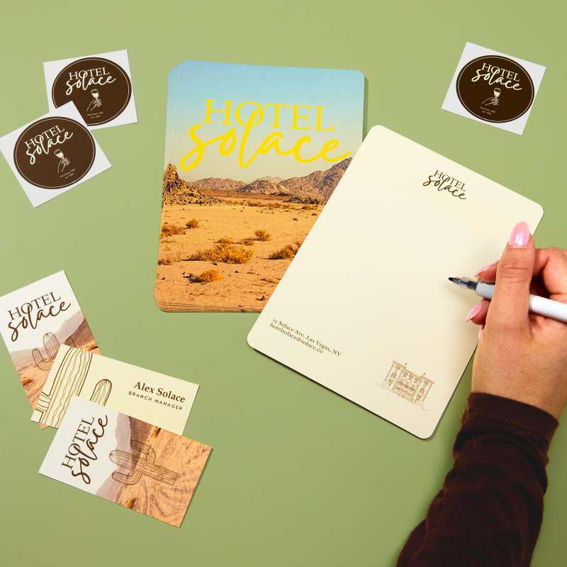 Custom Postcards | Hotel Solace Postcards