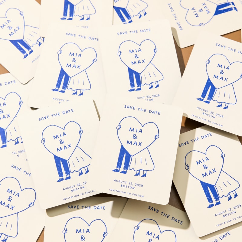 Custom Save-the-Date Cards | Mia & Max Cards 2
