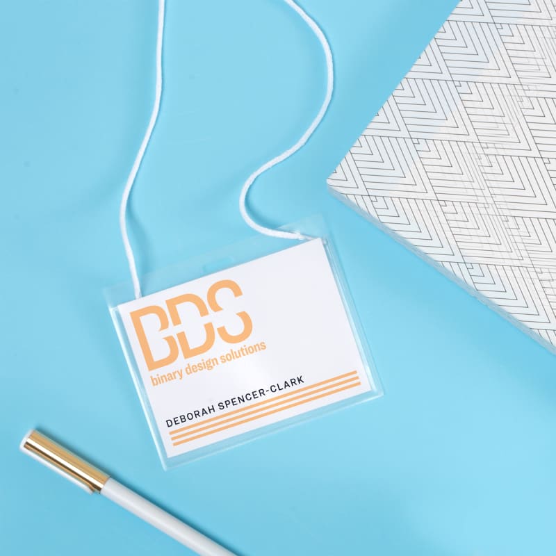 Custom Hanging Name Badges