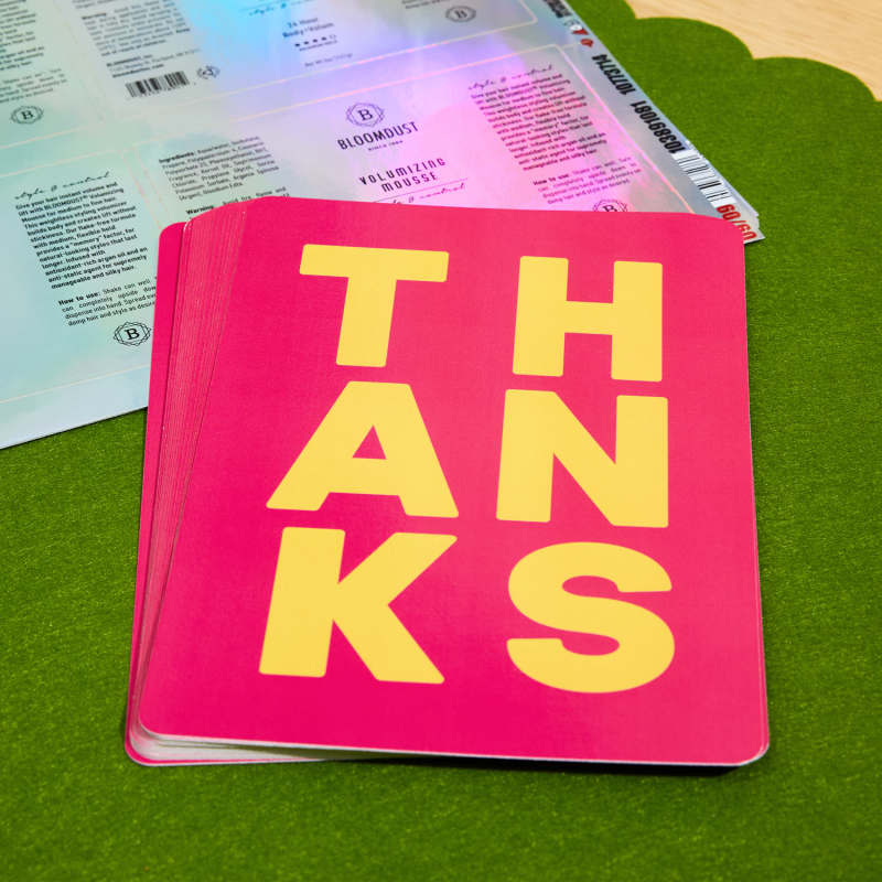 Custom Thank-You Cards