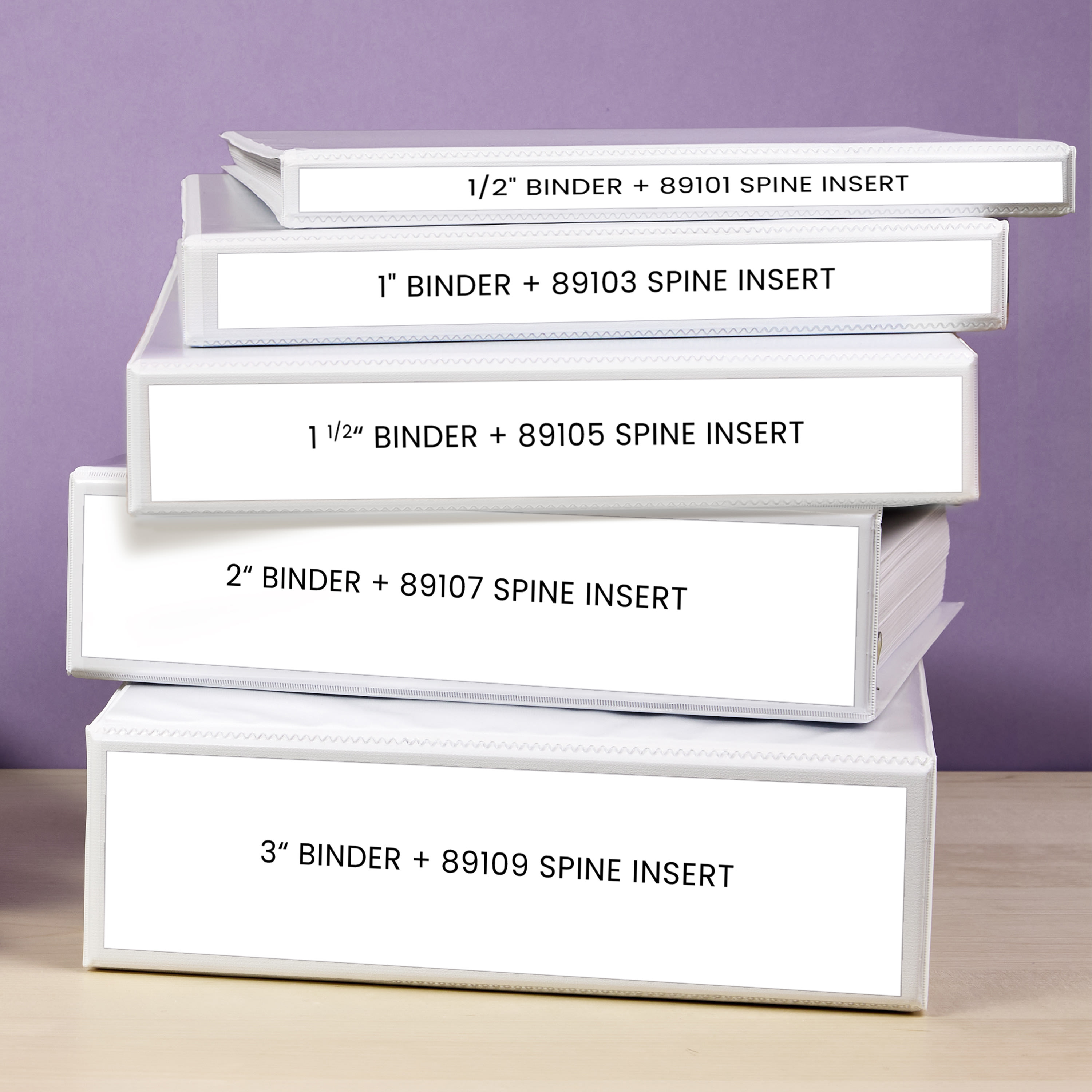 How to Make Custom Binder Spine Inserts Avery