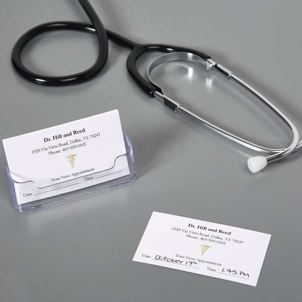 Medical Appointment Cards Templates