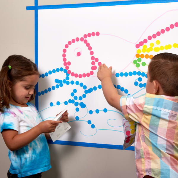 25+ Super Easy Dot Stickers Learning Activities for Preschoolers