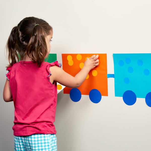 The Dot Sticker Activity for Toddlers - Between Carpools