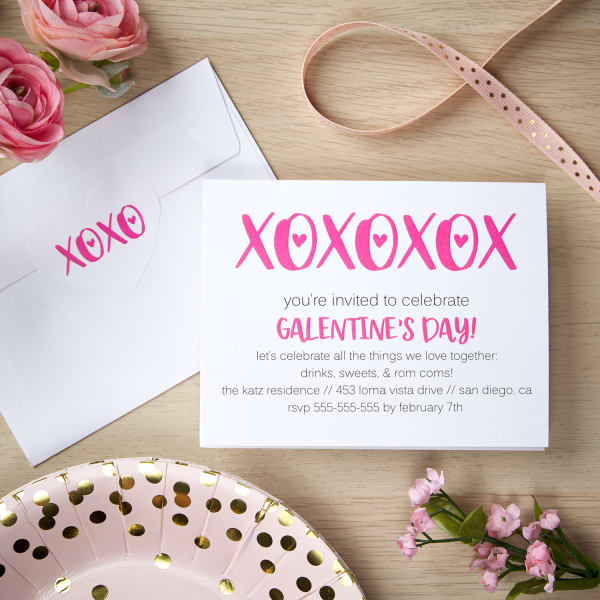 Diy Cards Labels Tags For Your Galentine S Day Party Avery Com