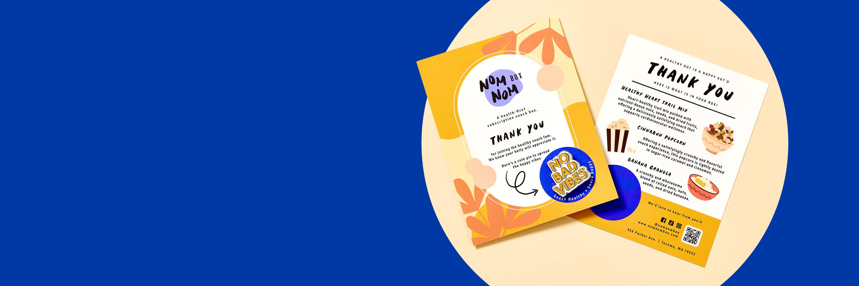 Packaging Insert Cards