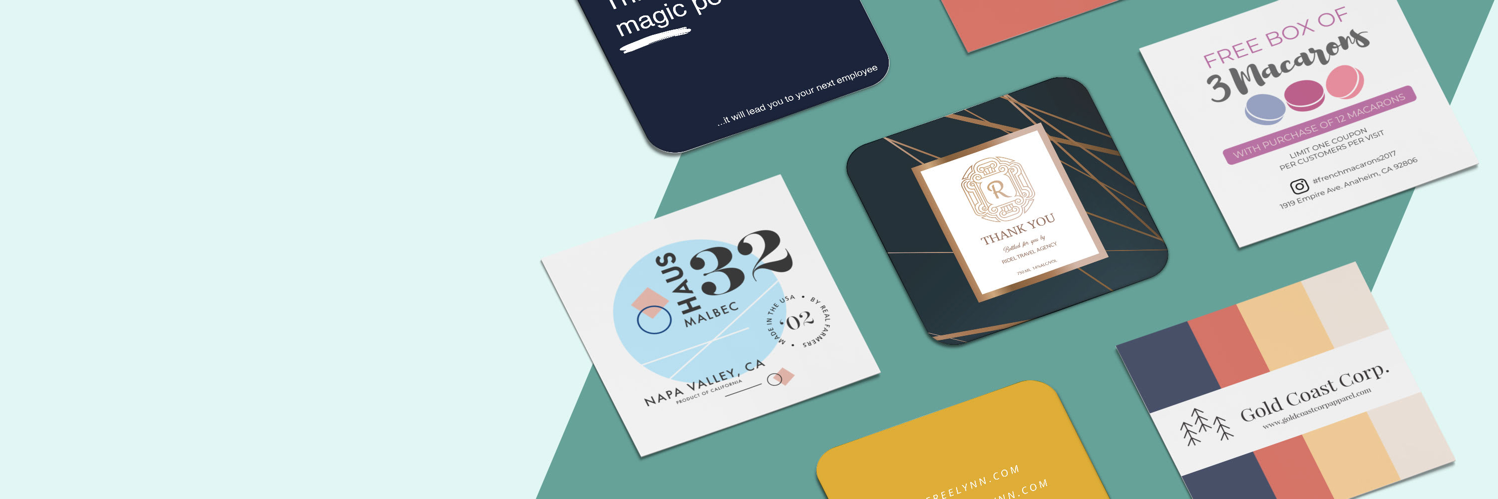 Design & Print Custom Business Cards Online