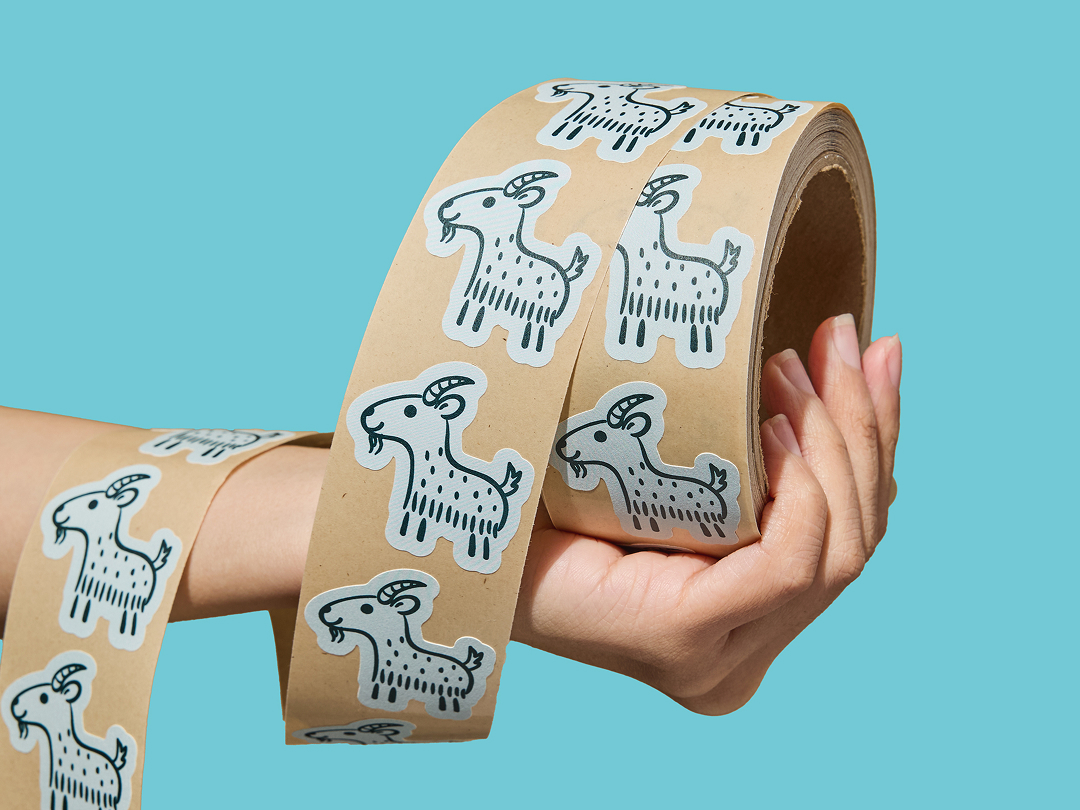 Avery custom roll labels