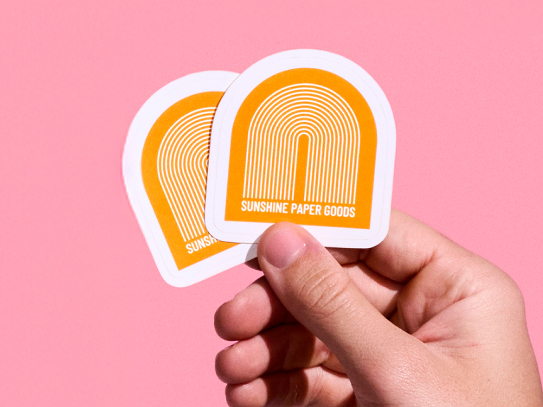 Avery custom stickers