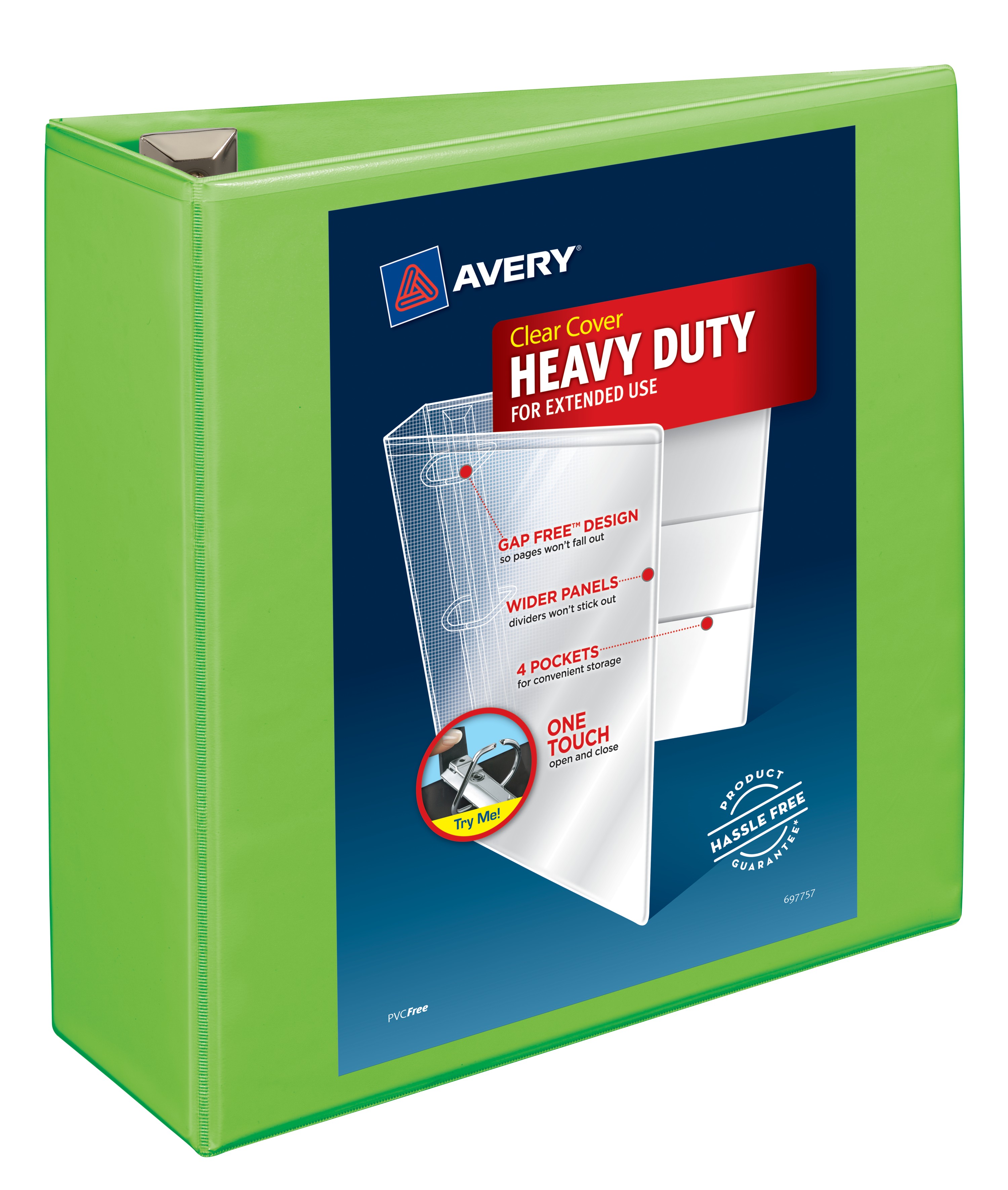 Avery® Heavy-Duty View 3 Ring Binder, 4