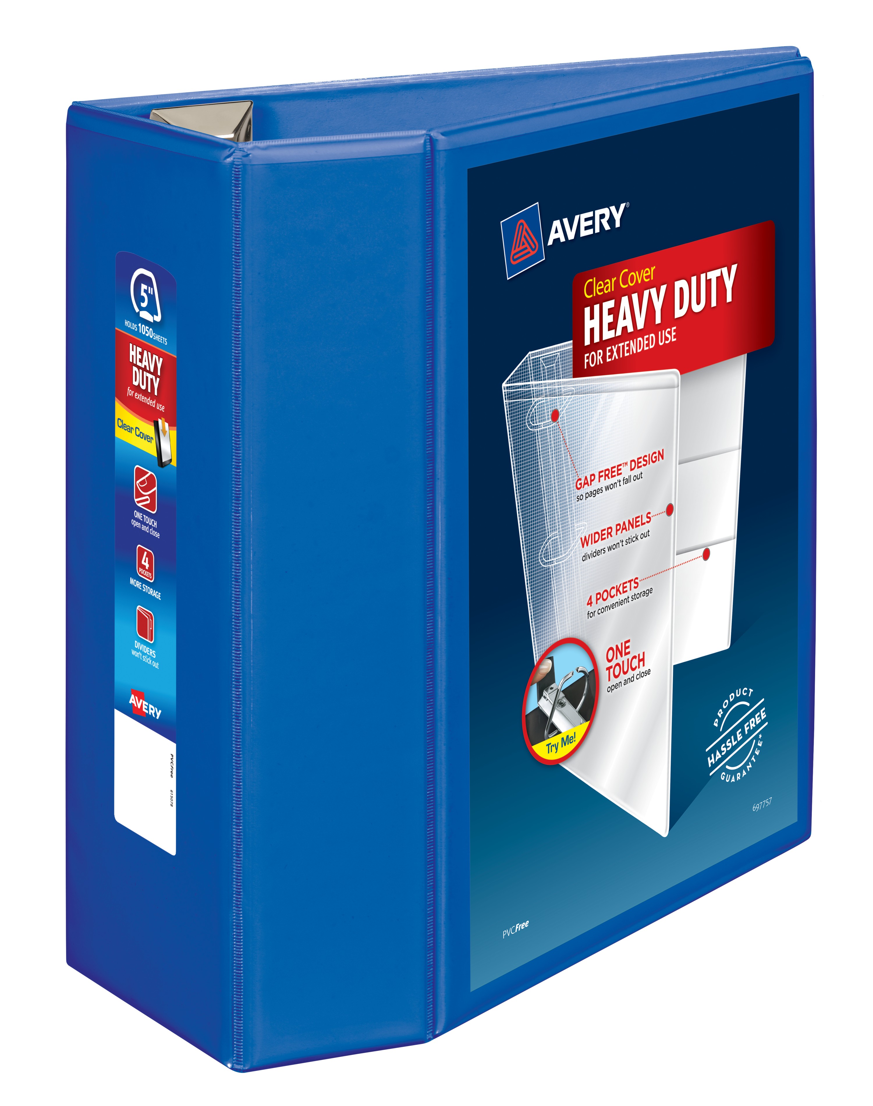 Half Inch Binder Avery Extra-Wide Heavy Duty View Binders - One Touch ...