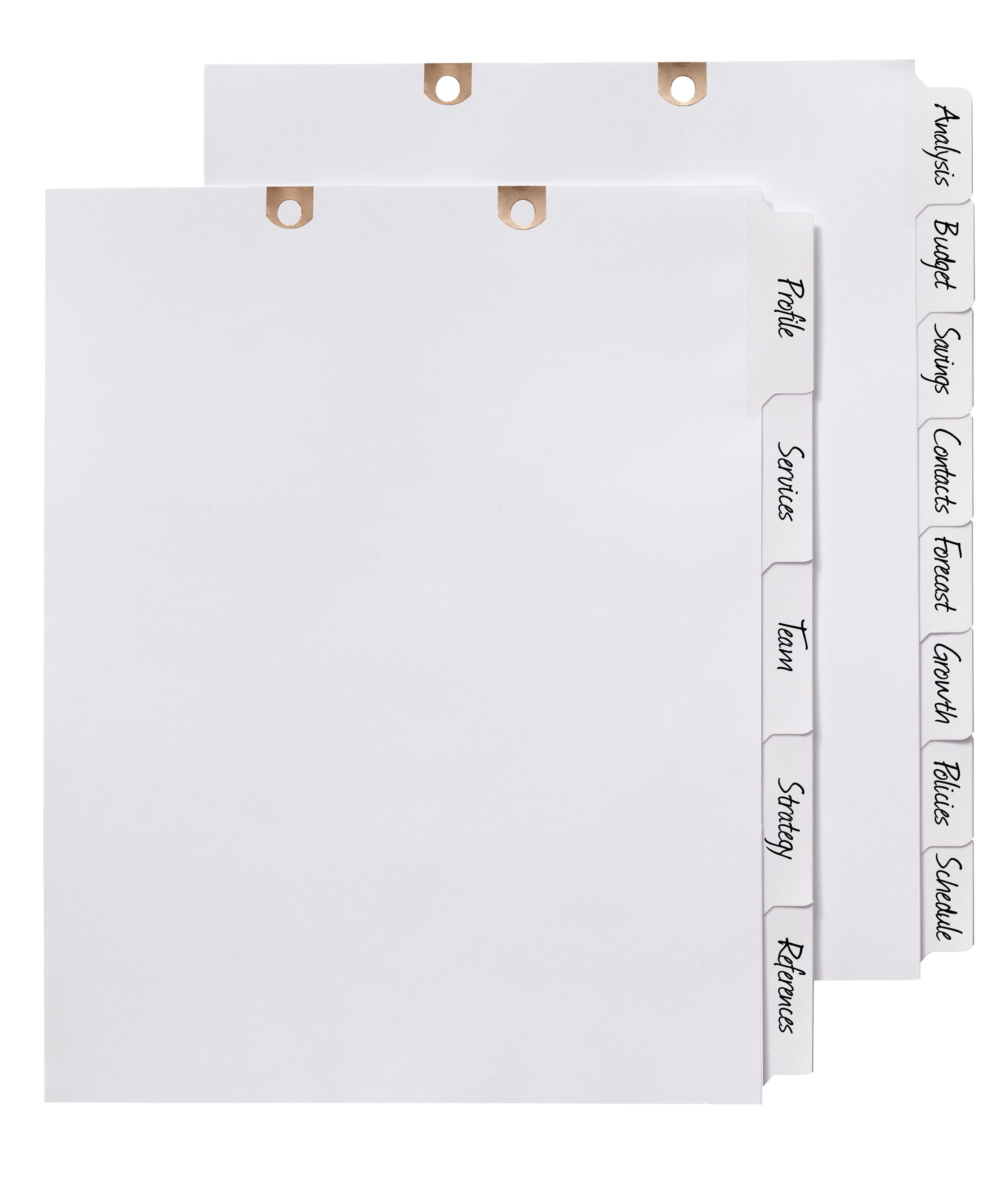 thumbnail image 2 of Big Tab™ Write & Erase Dividers For Classification Folders 5-Tab Set (13160 2 of 14