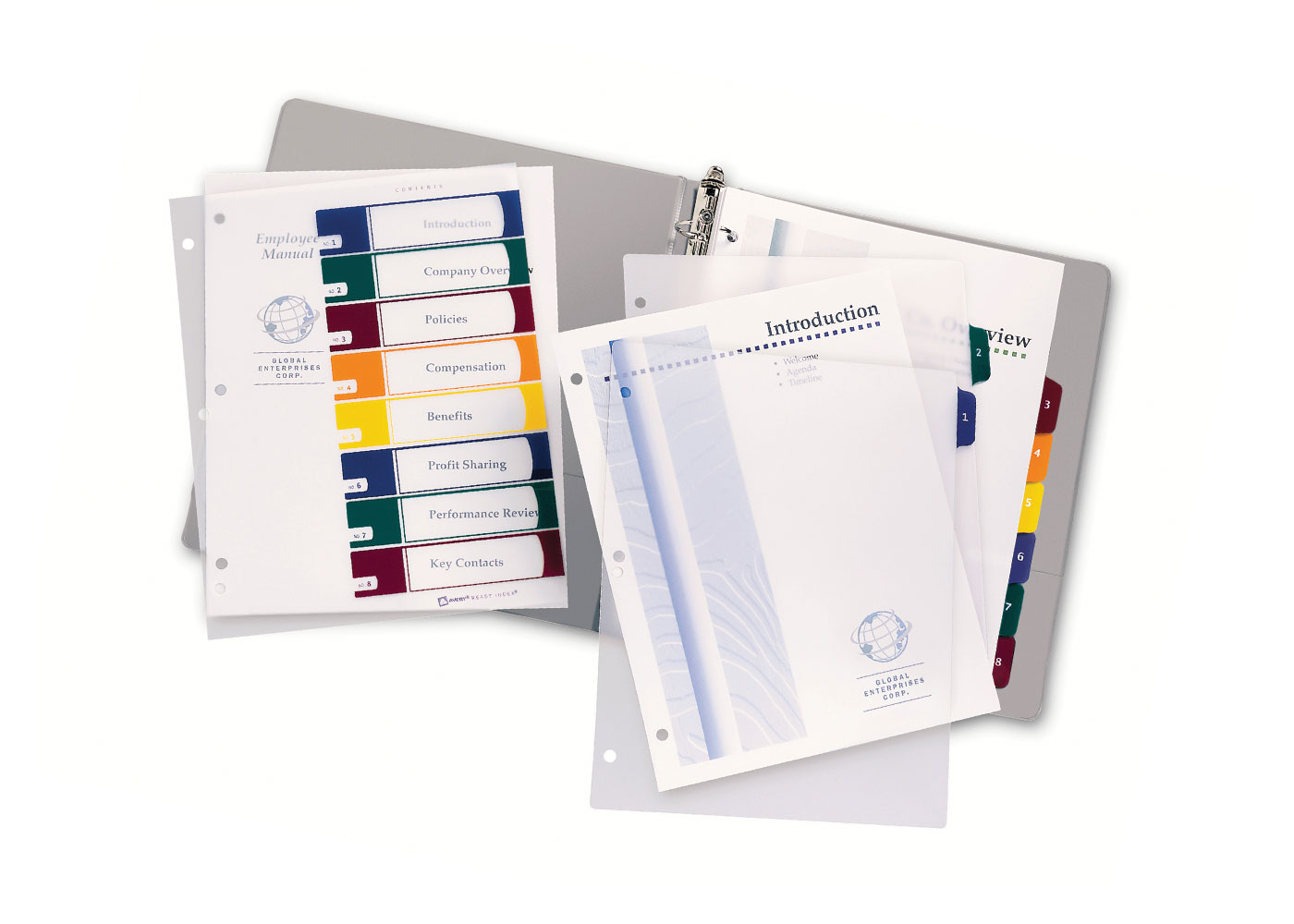 Avery organization tools including dividers, sheet protectors, and tabs