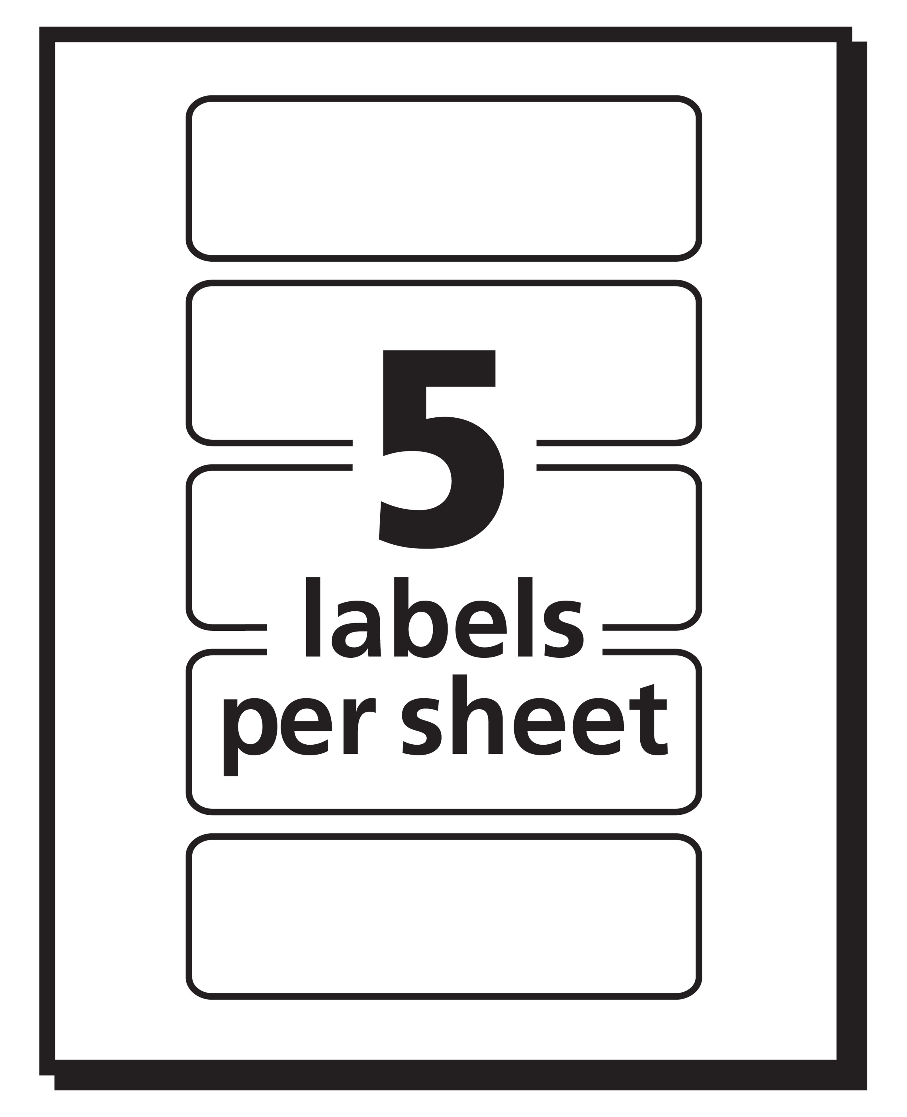 Removable Color-Coding Labels 5481 | Avery.com | Avery