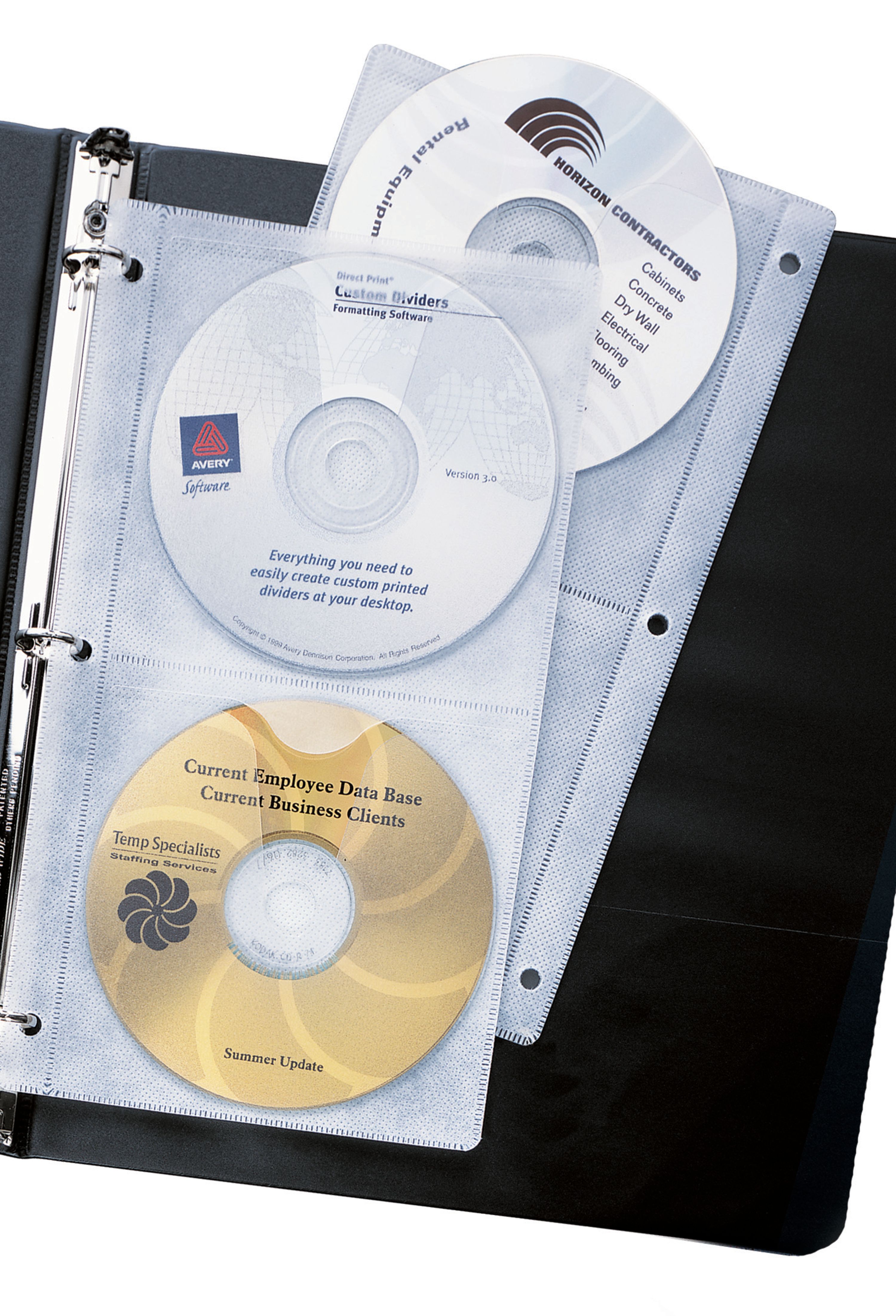Clear CD/DVD Organizer Sheets 75263 | Avery.com | Avery
