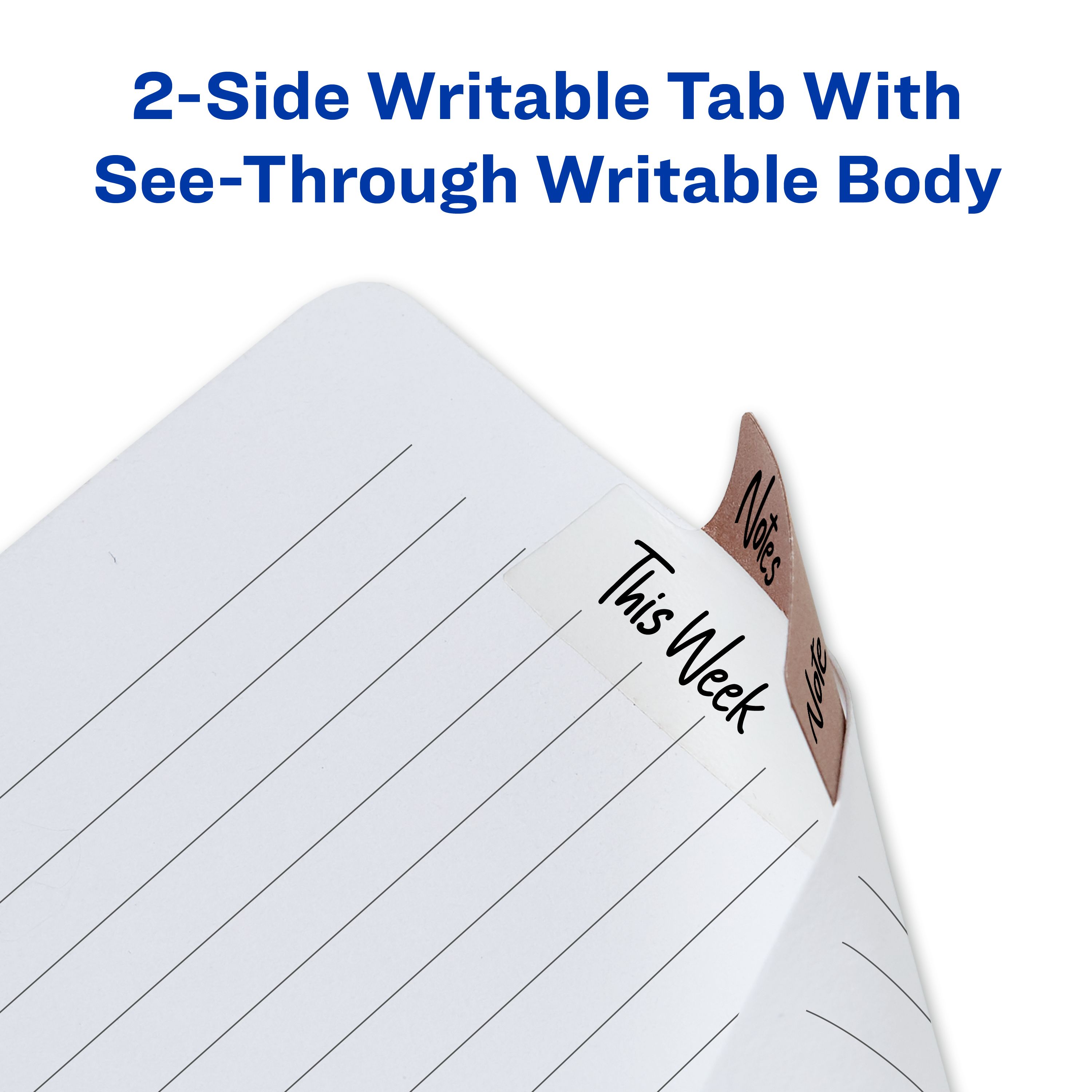 rabページです。 Ultra Tabs®, Metallic, 24 Margin Tabs, 2.5