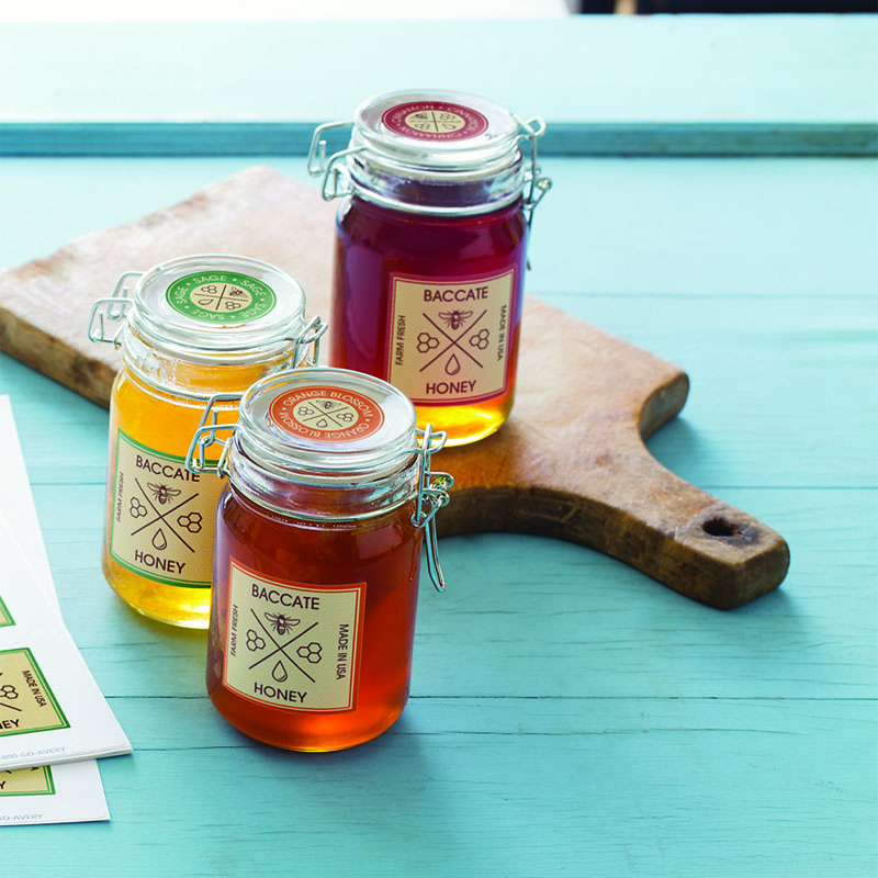 Honey Labels | Professionally Printed by AveryÂ®