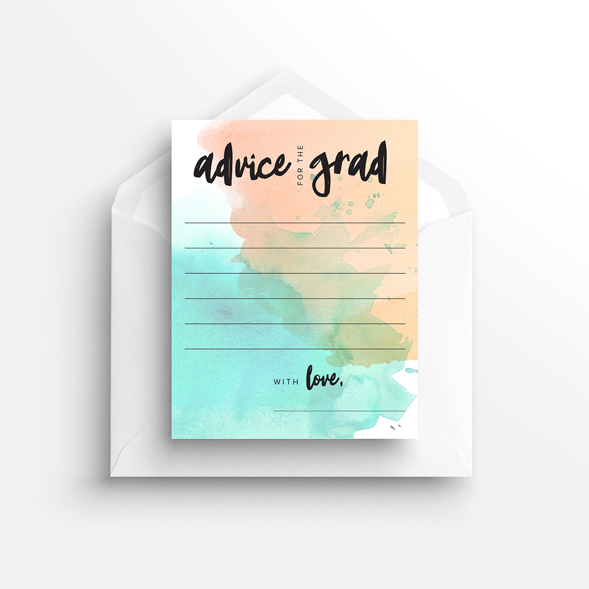 Custom Note Cards - Glossy White - Printed By Avery®