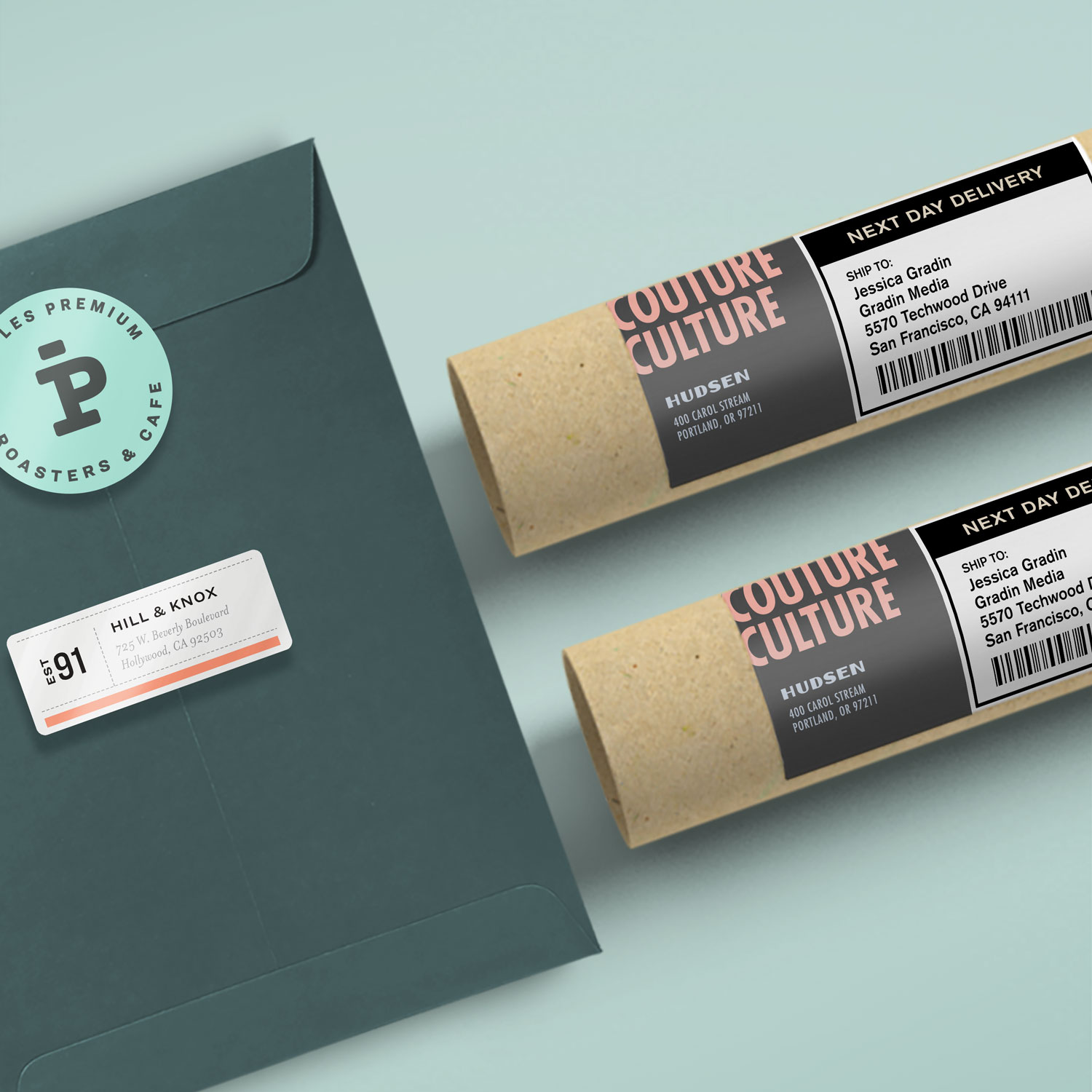 Custom Shipping Labels & Stickers - Matte White - Printed By Avery®