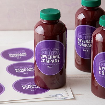 Custom Round Labels & Stickers - White - Printed By Avery®