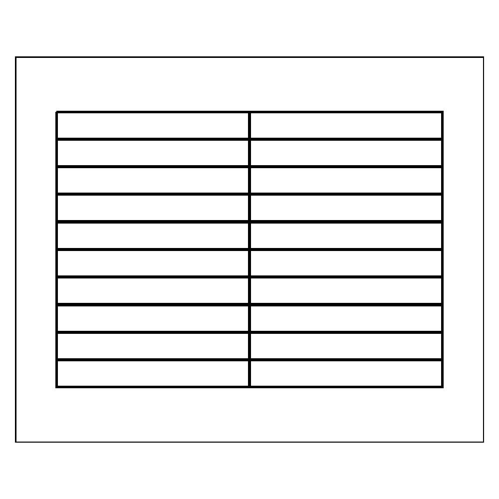 Template for Avery 11137 WorkSaver Inserts for Hanging Folders
