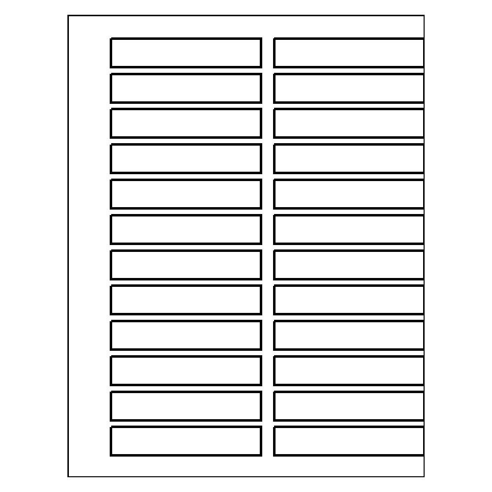 Template for Avery 11321 Double-Column Ready Index Table of Contents ...