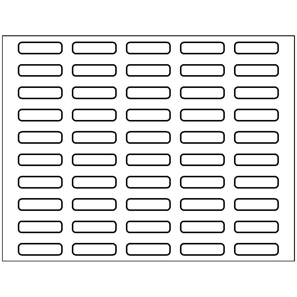 Template for Avery 11446 Index Maker Dividers, 5-Tab | Avery.com