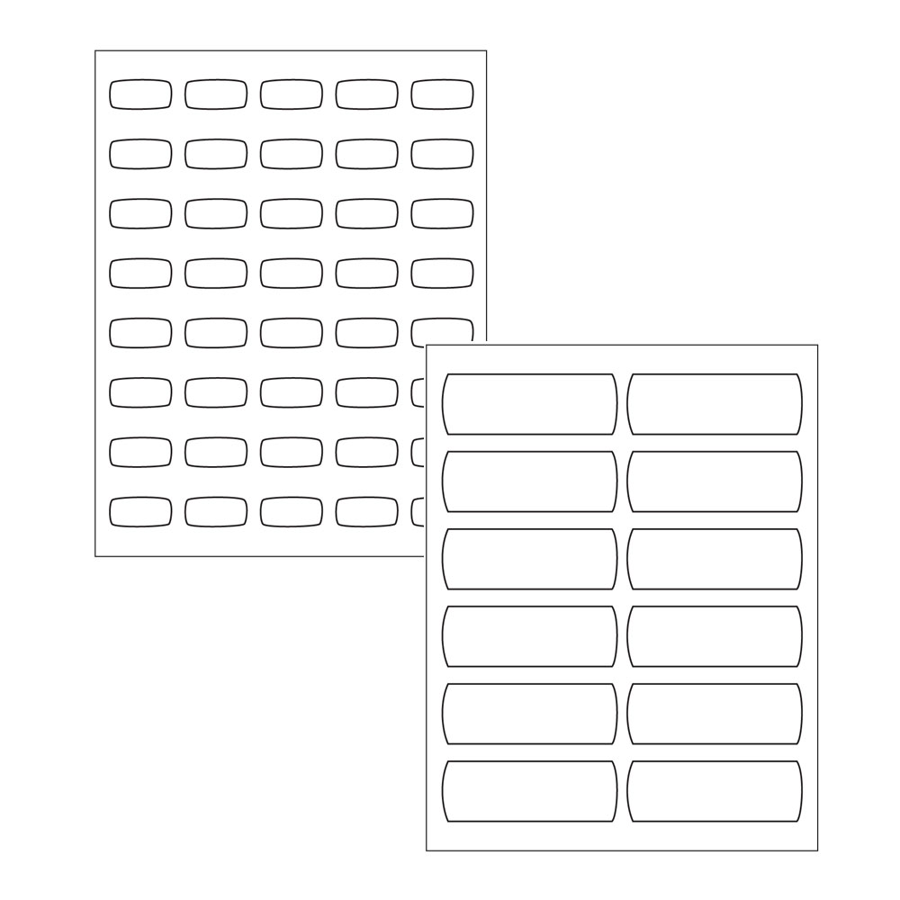 Template for Avery 14437 Big Tab White Label Dividers, 8-Tab | Avery.com