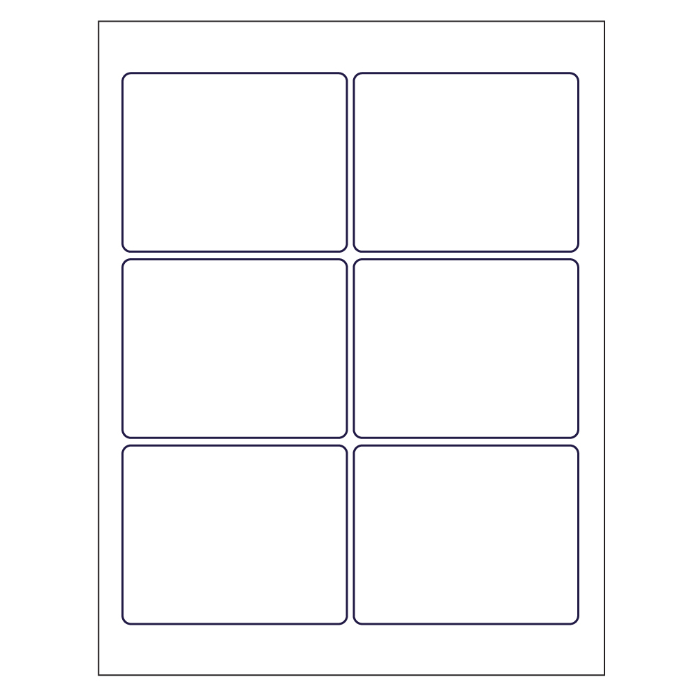 Template for Avery 22823 Pearlized Print-to-the-Edge Labels 3