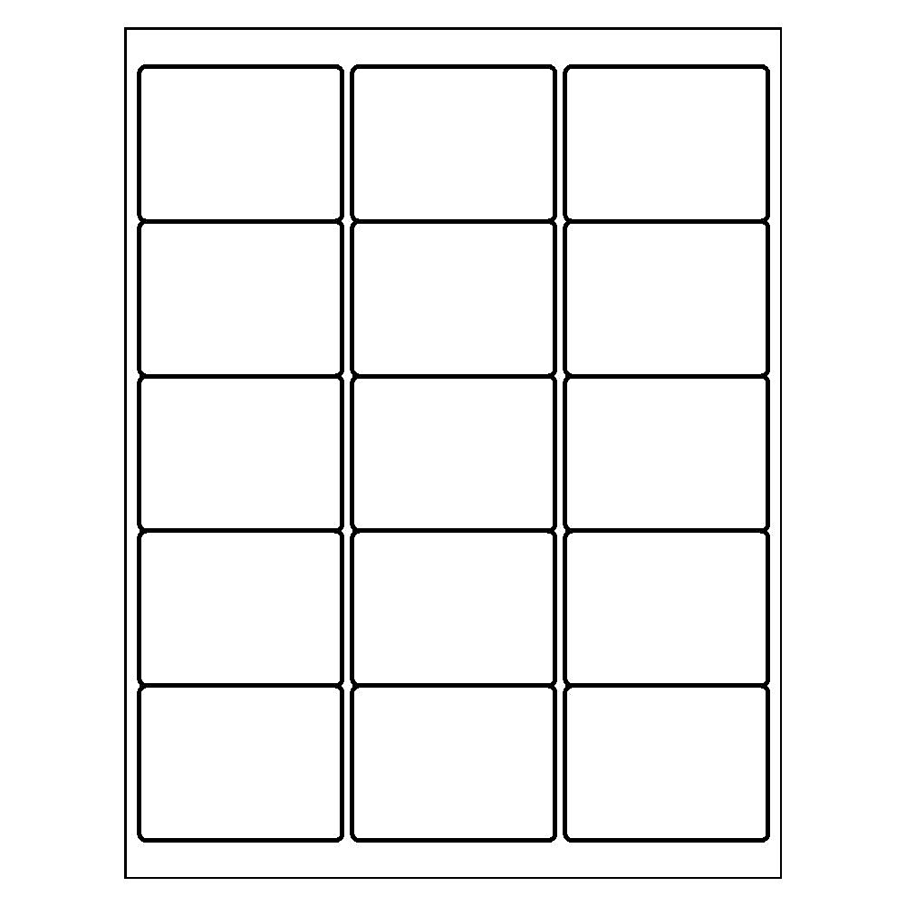 Template for avery 4331 astrobrights color labels 2 x 2 5 8 avery